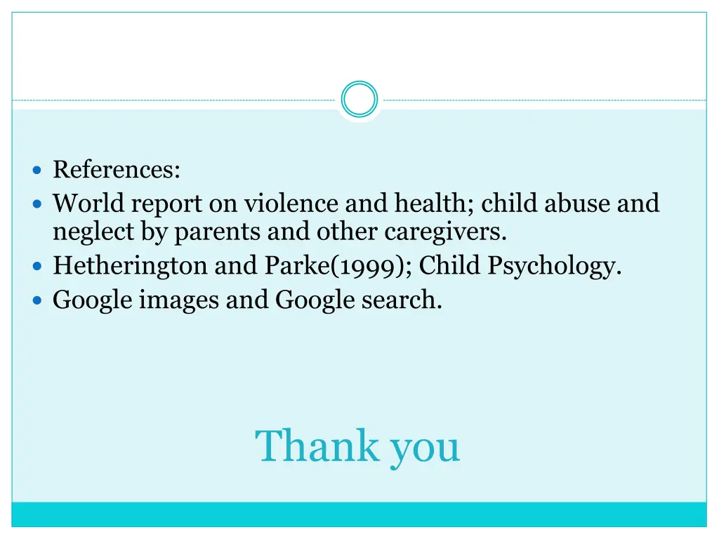 references world report on violence and health