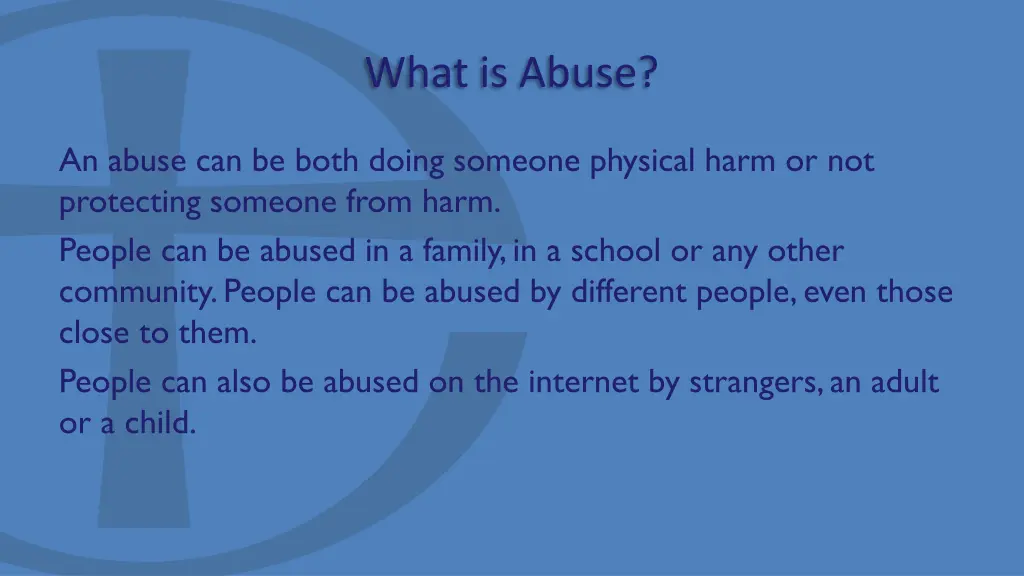 what is abuse