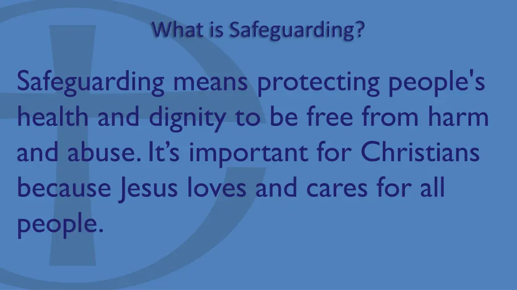 what is safeguarding