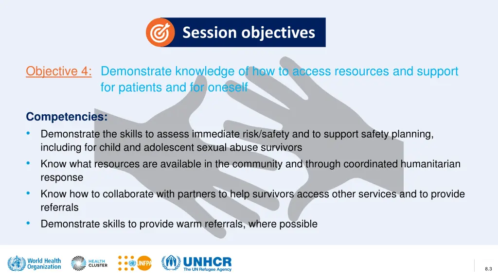 session objectives