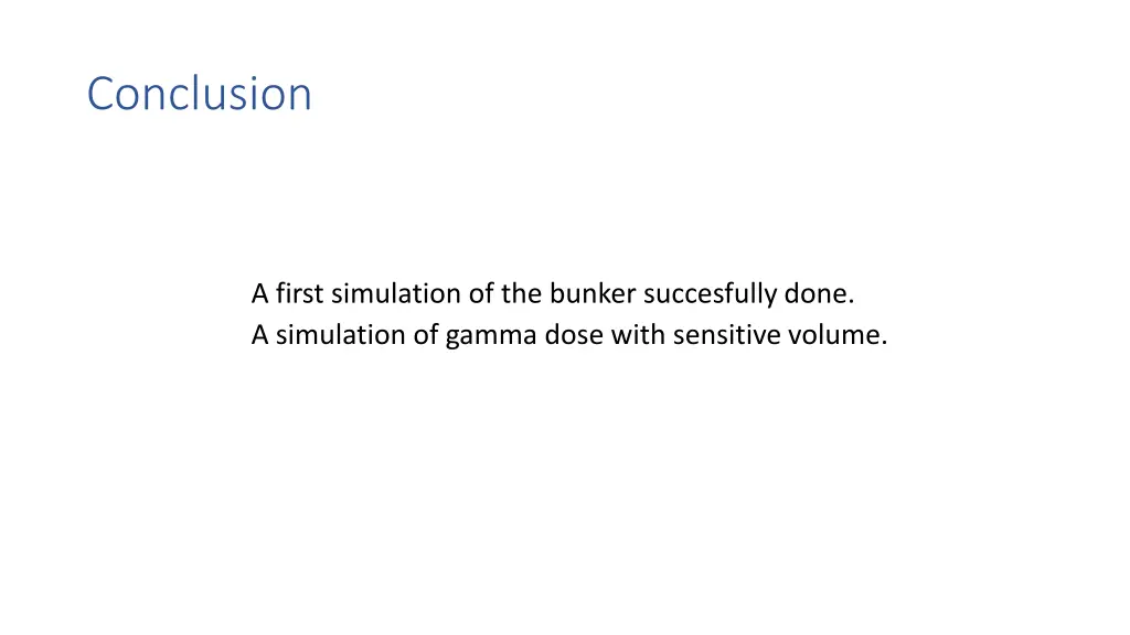 conclusion