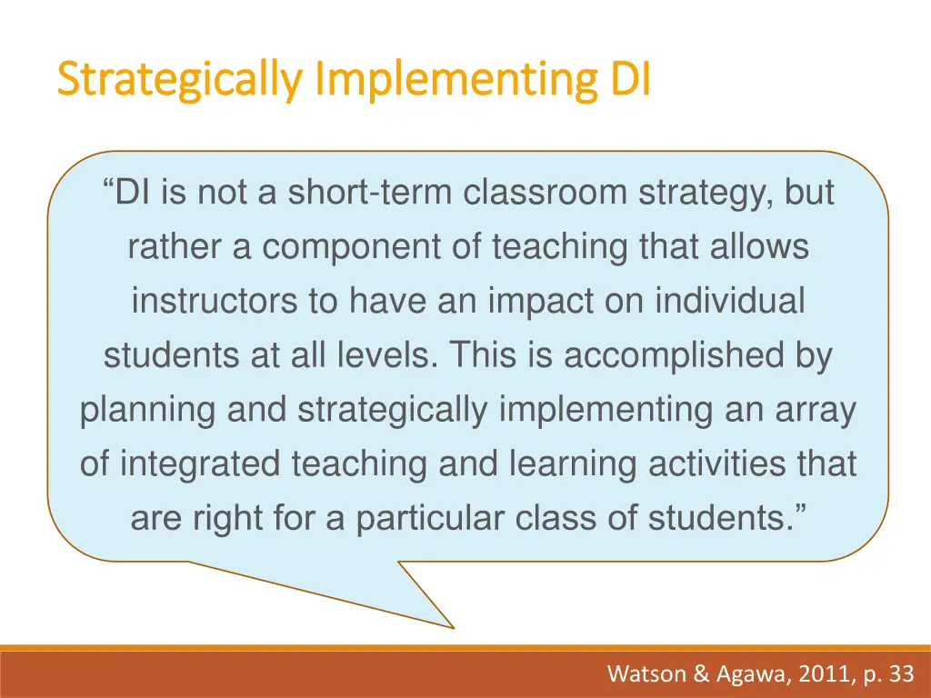 strategically strategically implementing