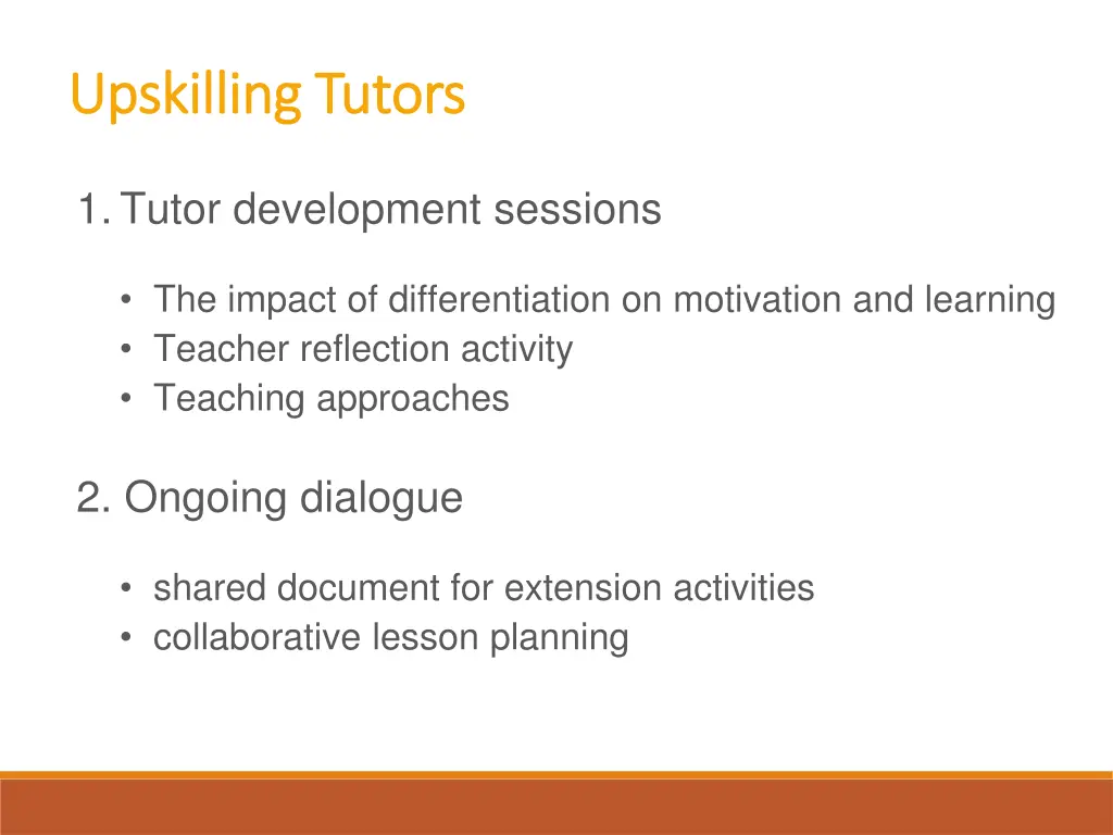 upskilling tutors upskilling tutors