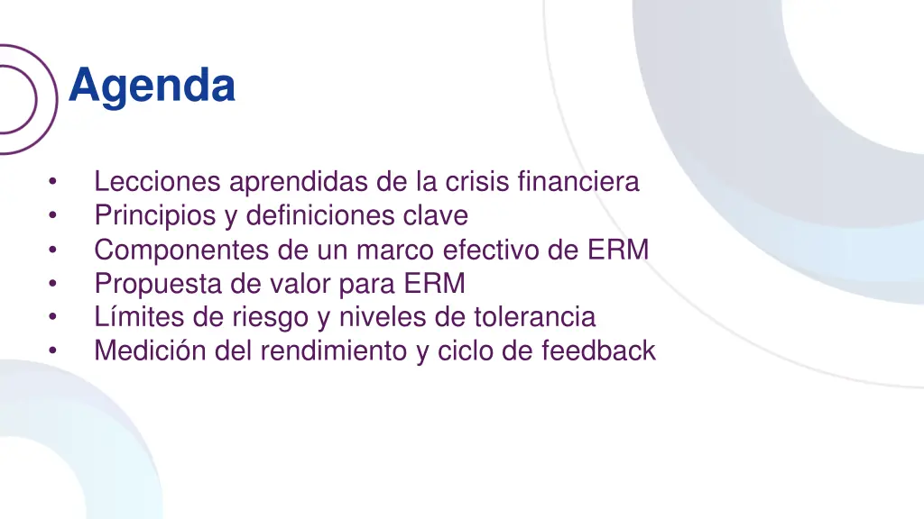 agenda