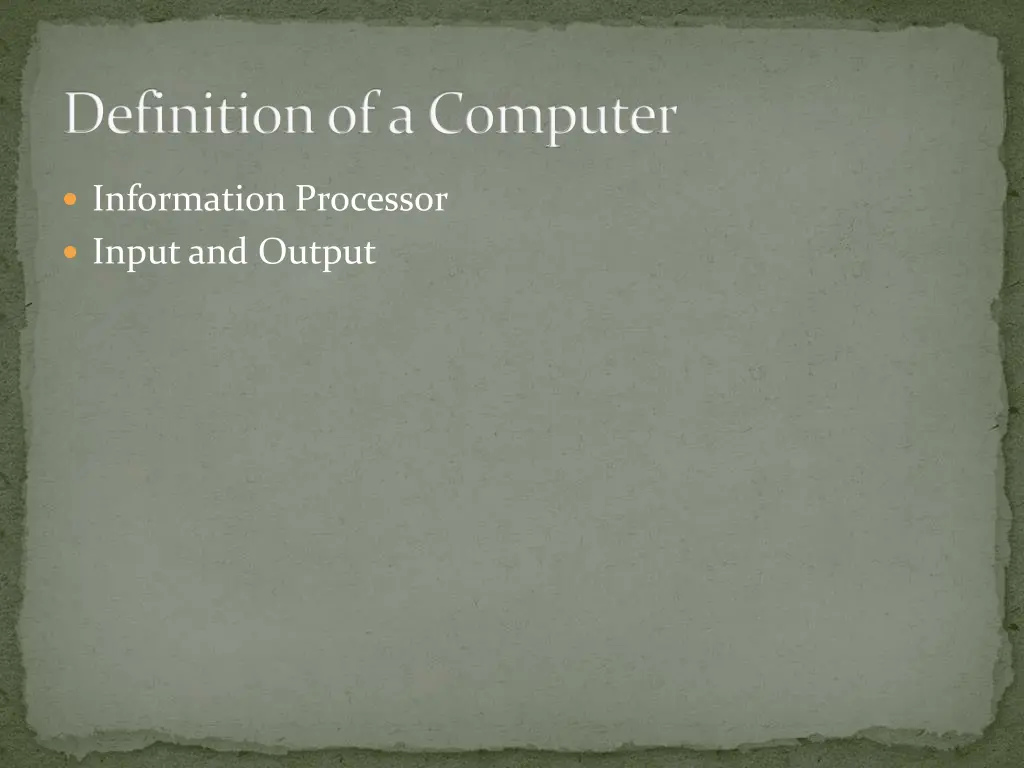 definition of a computer 1