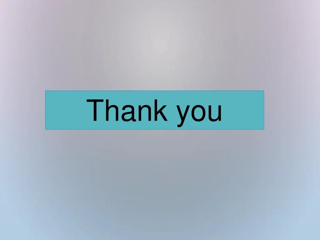 thank you