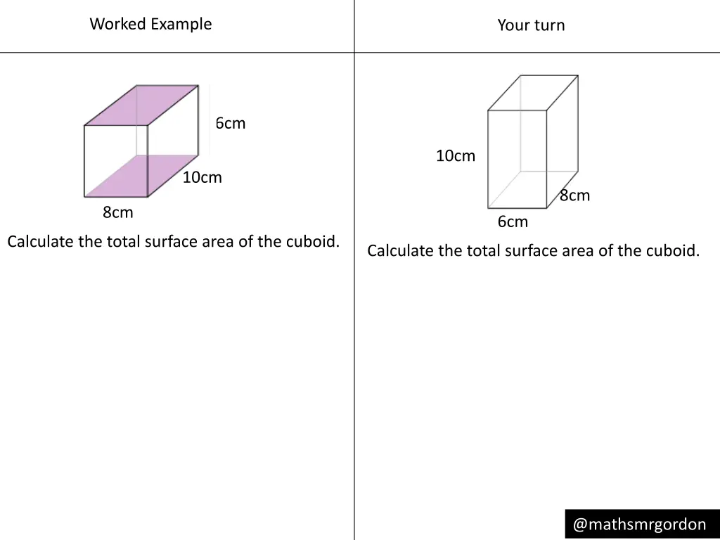 worked example