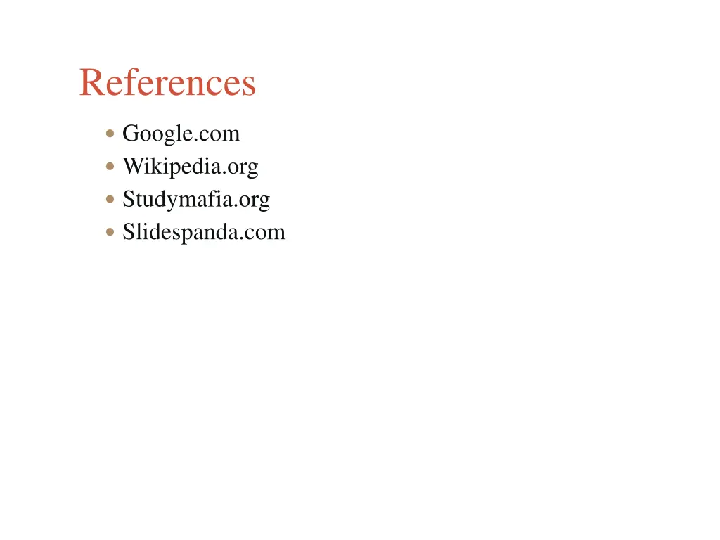 references