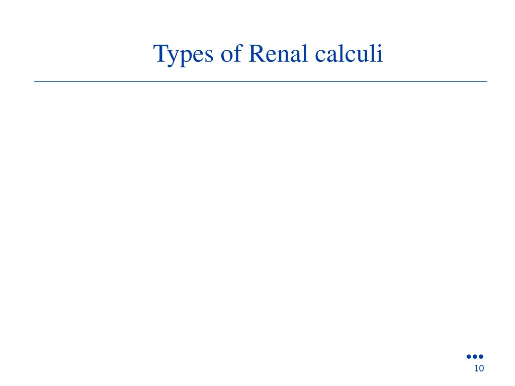 types of renal calculi 1