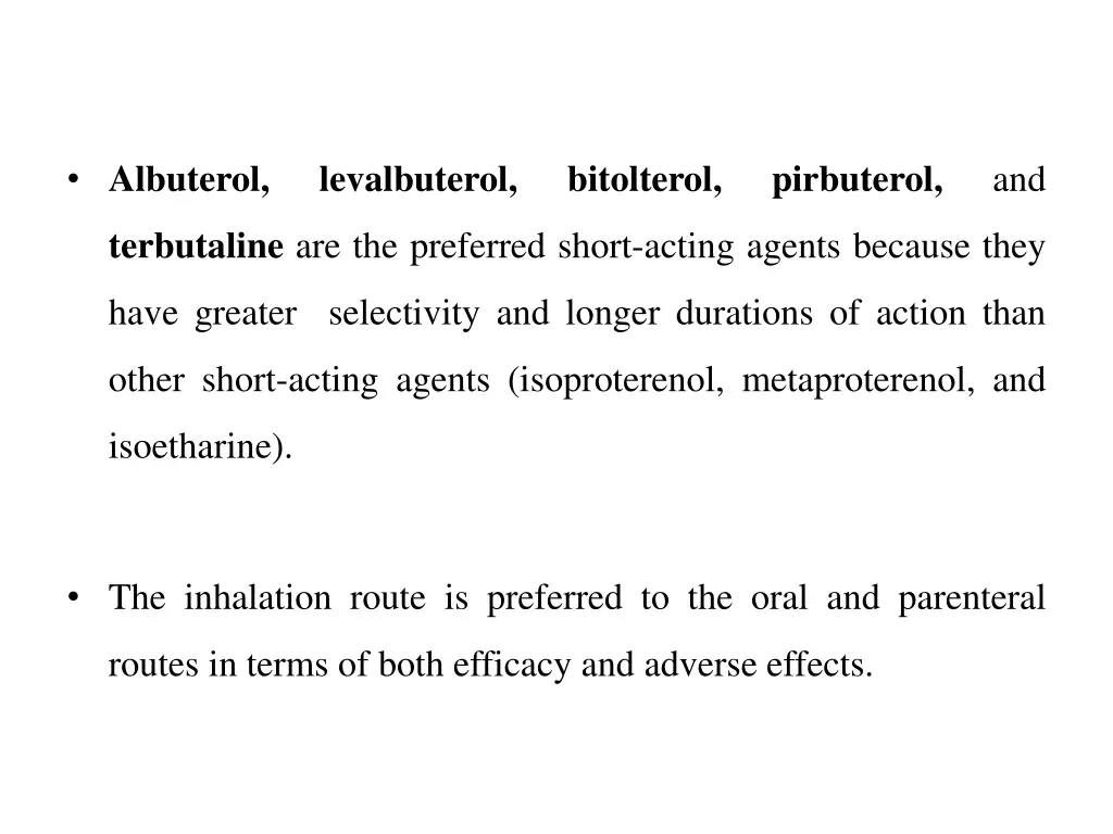 albuterol