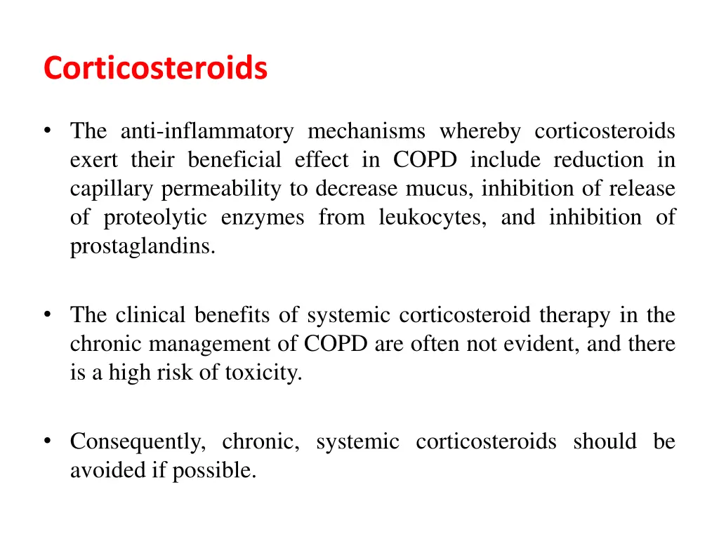 corticosteroids