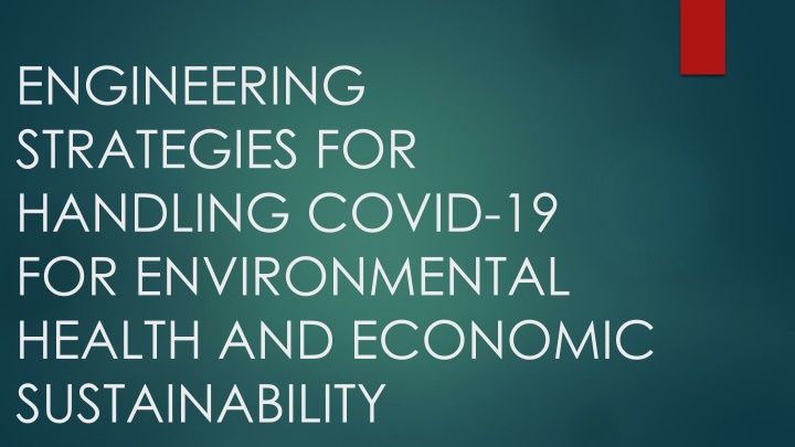 engineering strategies for handling covid