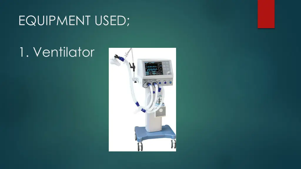 equipment used