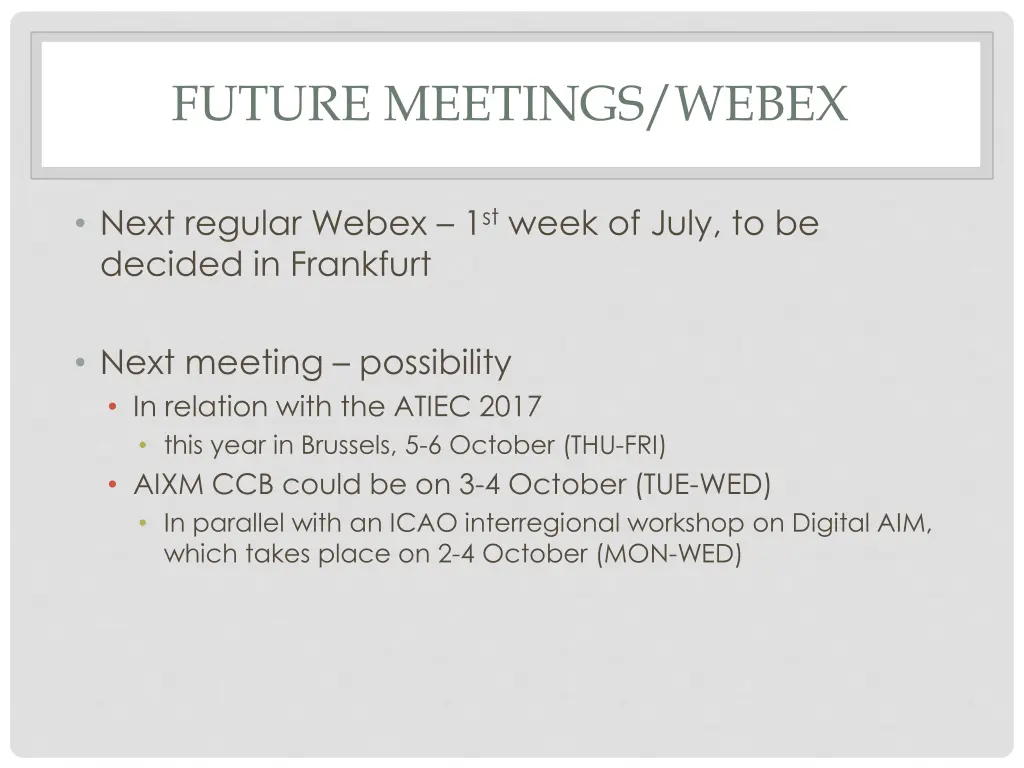 future meetings webex