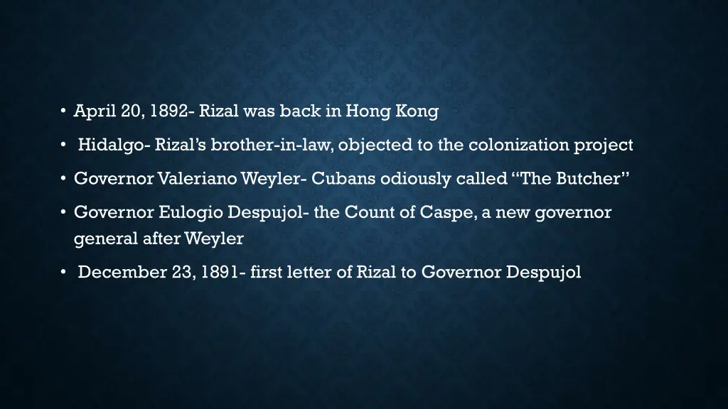 april 20 1892 rizal was back in hong kong