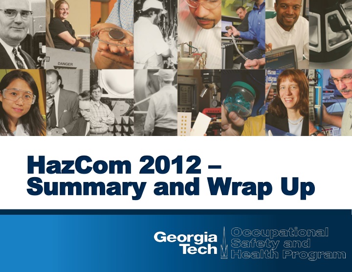 hazcom hazcom 2012 summary and wrap up summary