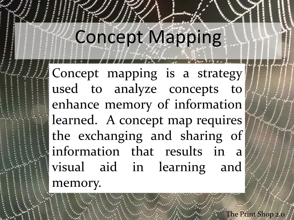 concept mapping