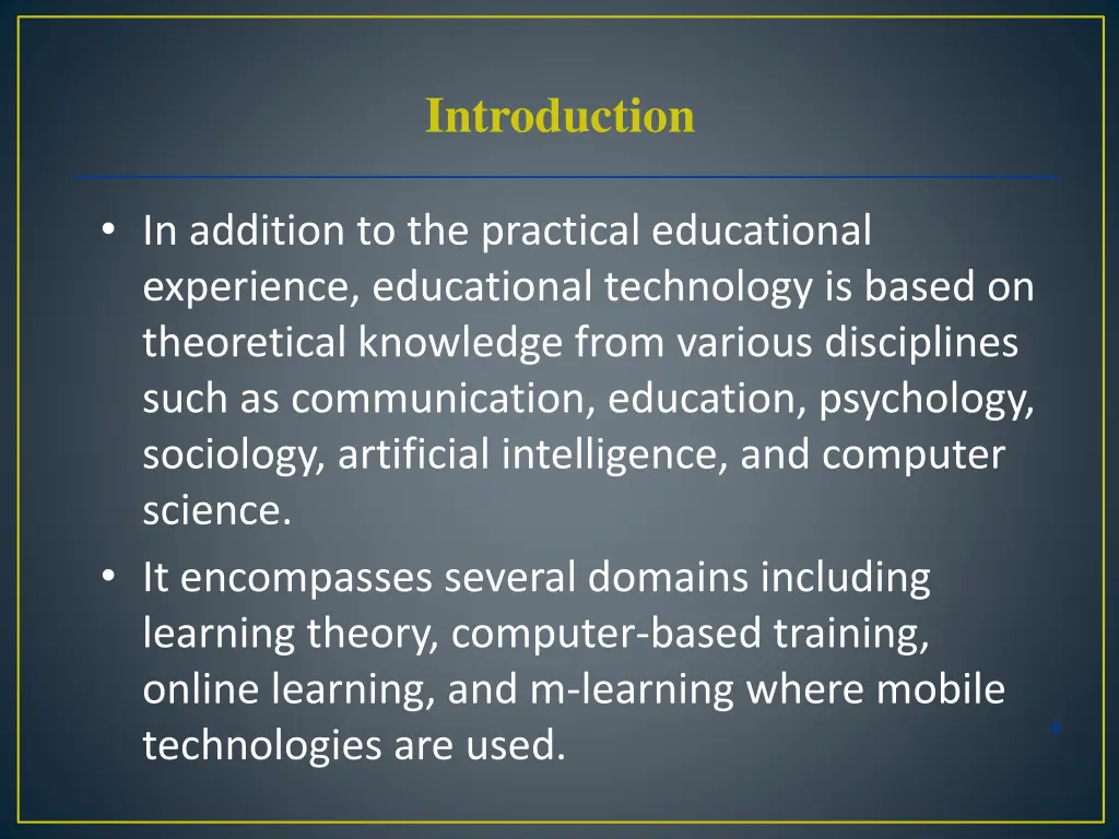 introduction