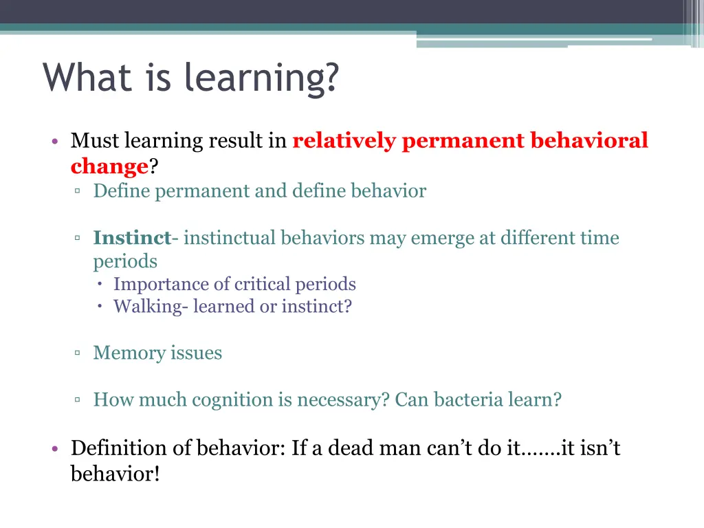 what is learning 2