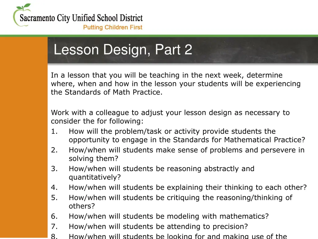 lesson design part 2