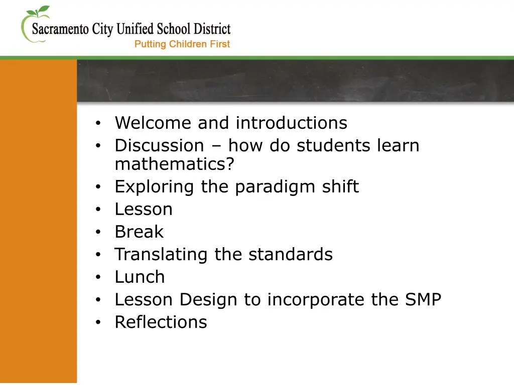 welcome and introductions discussion