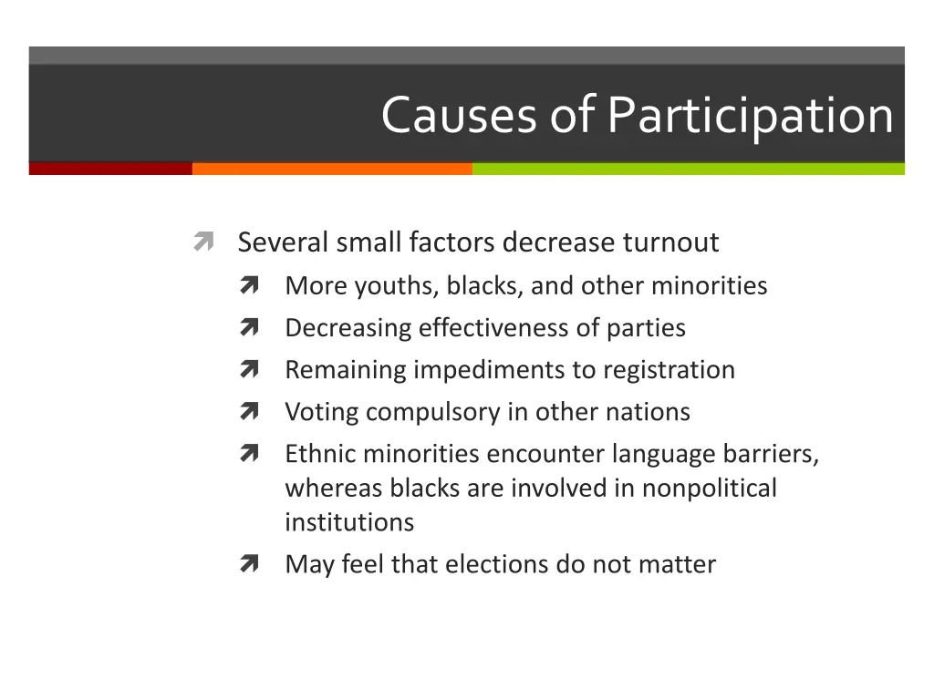 causes of participation 2