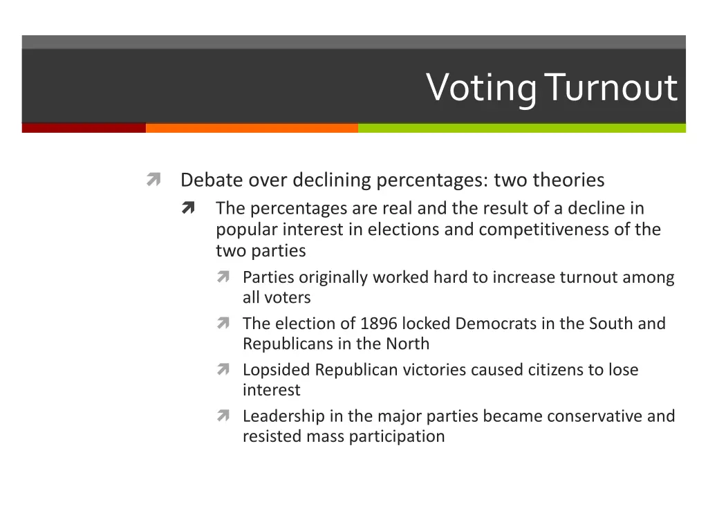 voting turnout