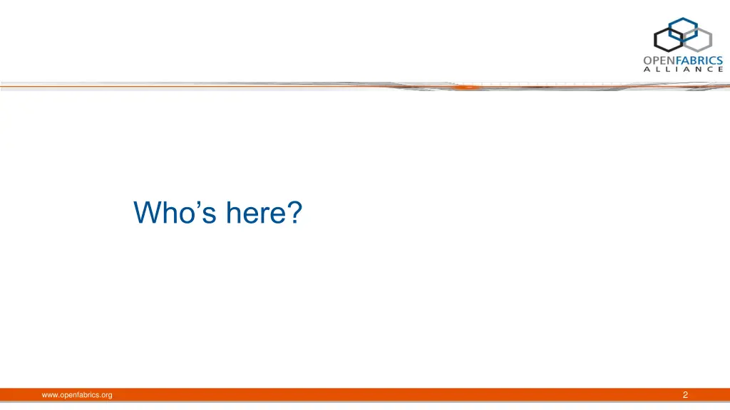 who s here