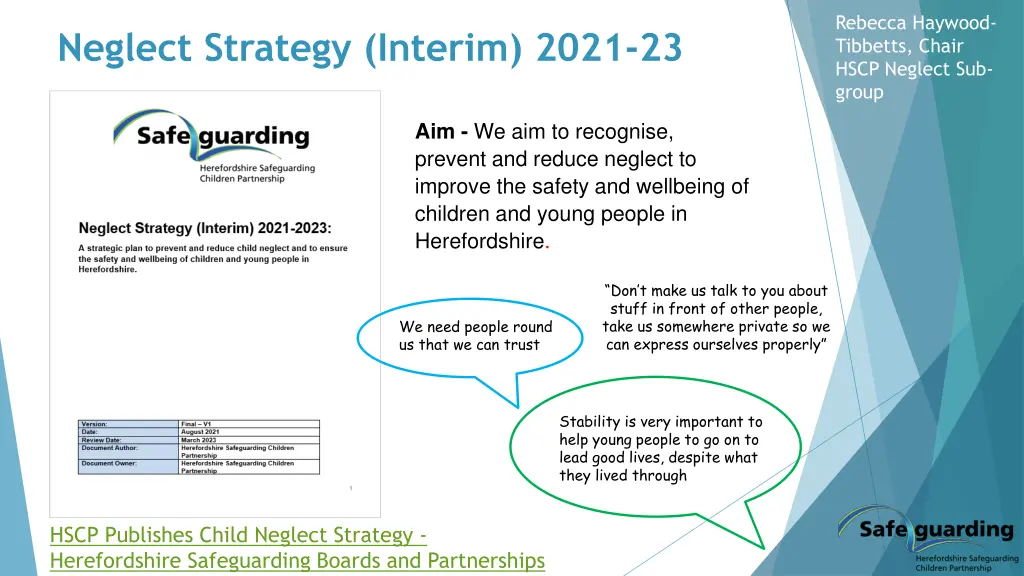 rebecca haywood tibbetts chair hscp neglect 8