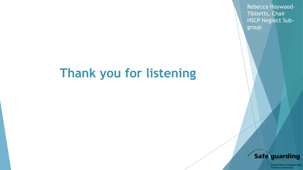 rebecca haywood tibbetts chair hscp neglect 9