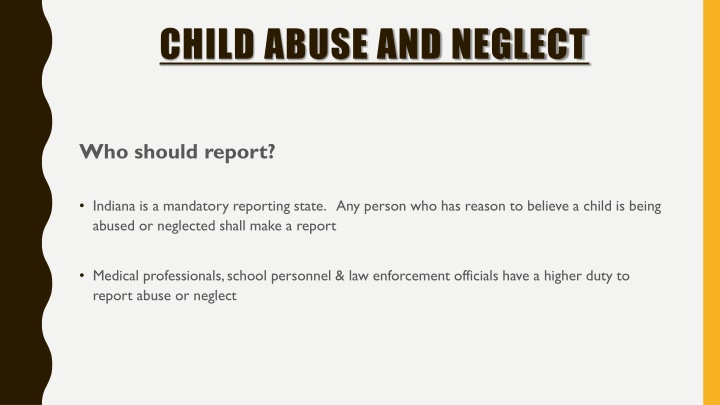 child abuse and neglect