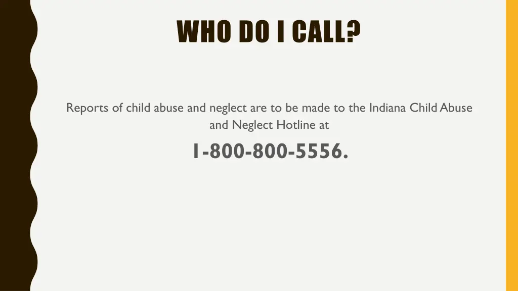 who do i call