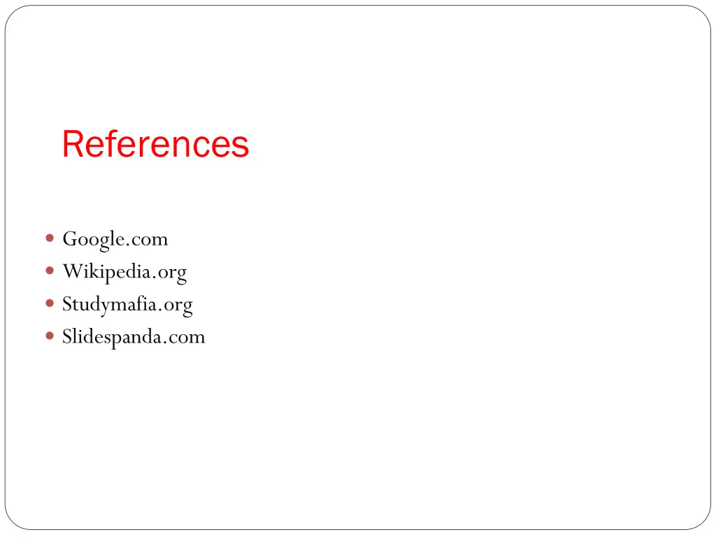 references