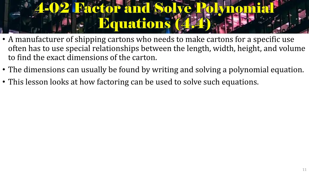 4 4 02 factor and solve polynomial 02 factor