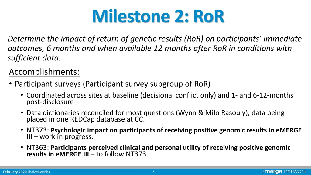 milestone 2 ror