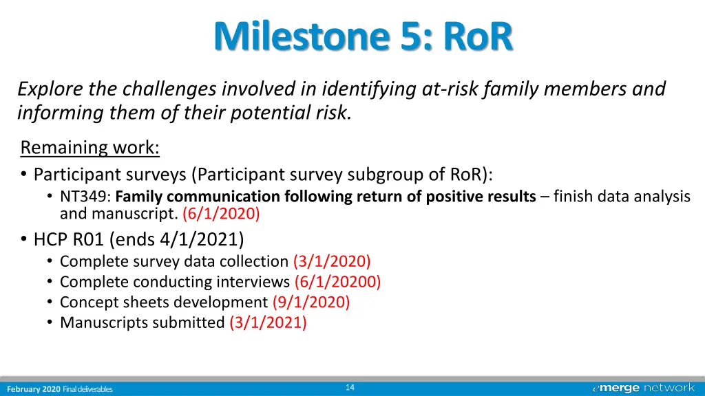 milestone 5 ror 1