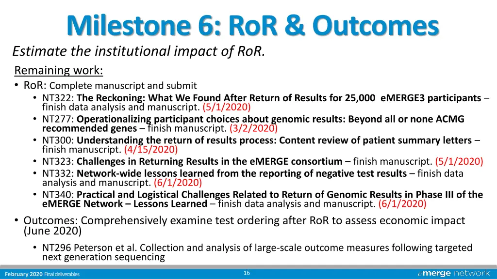 milestone 6 ror outcomes