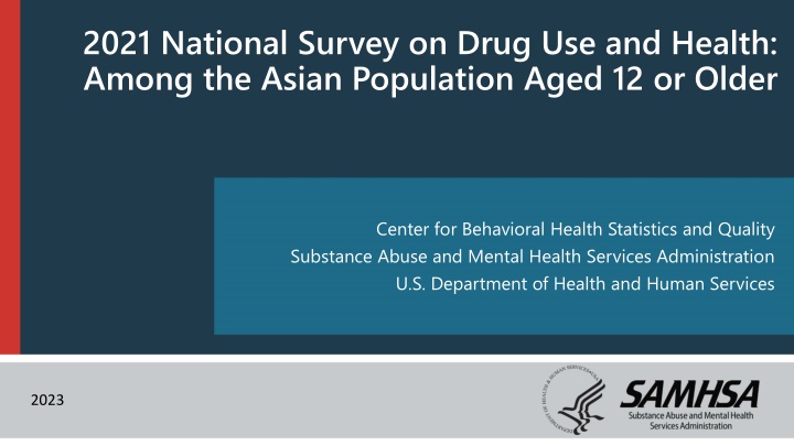 2021 national survey on drug use and health among