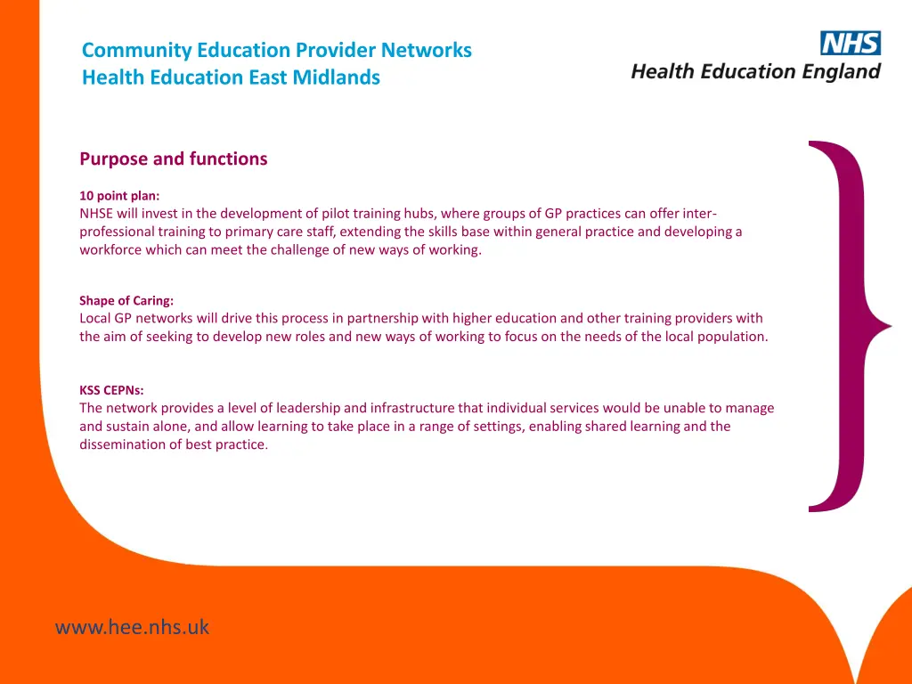 community education provider networks health 1