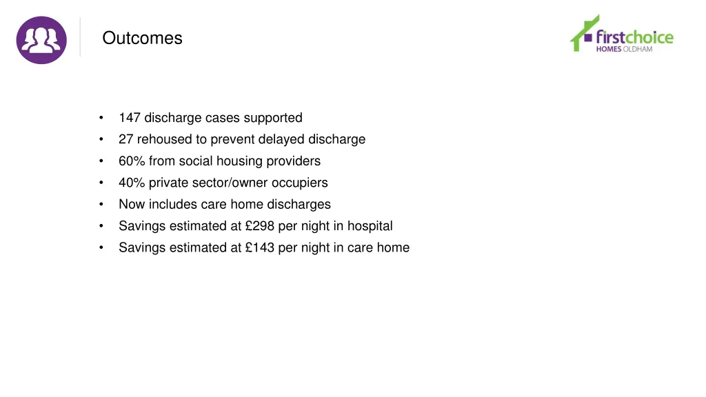 outcomes