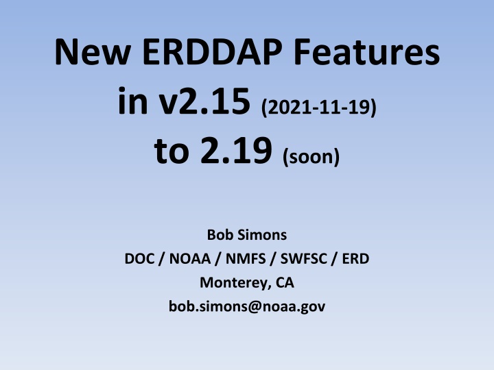 new erddap features in v2 15 2021