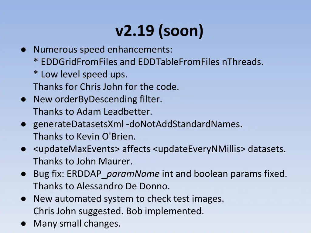 v2 19 soon