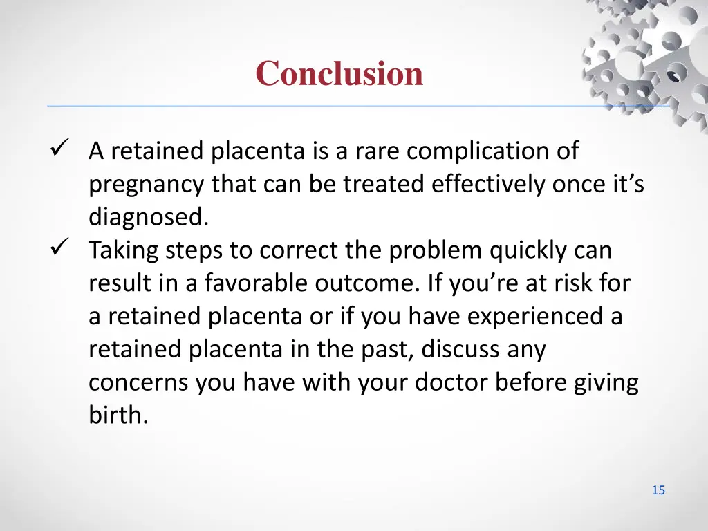 conclusion