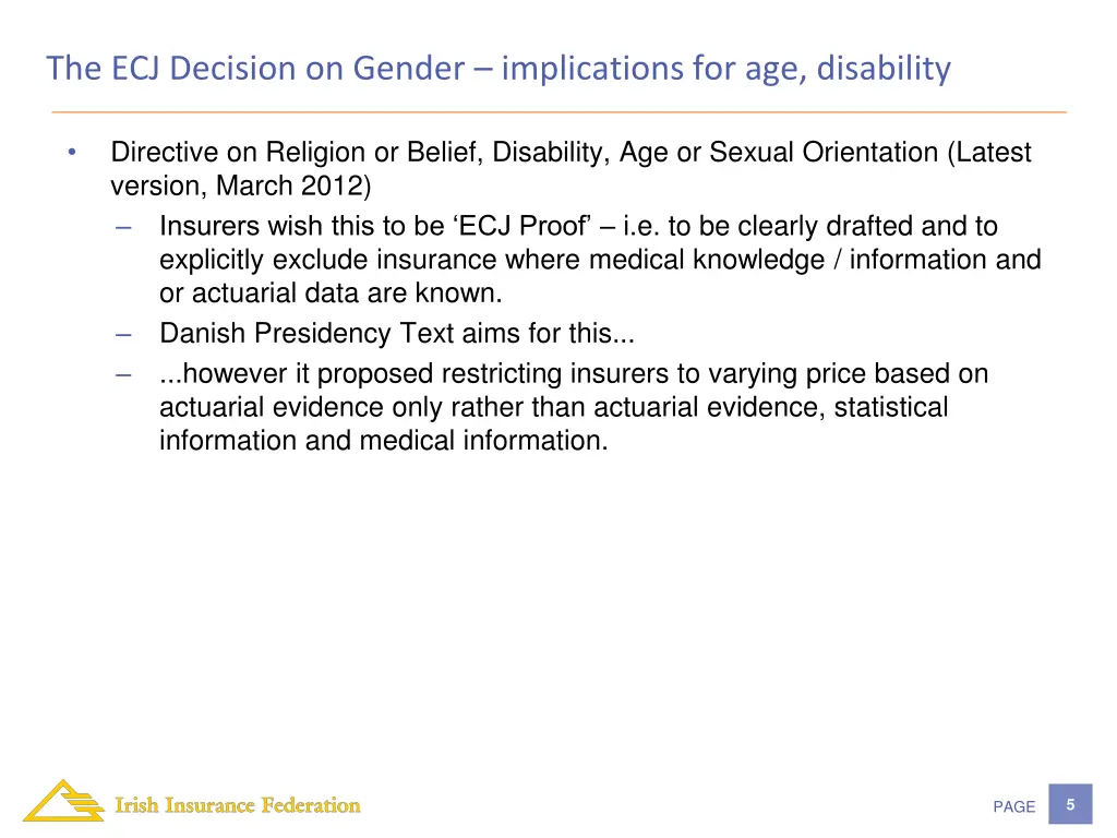 the ecj decision on gender implications 3