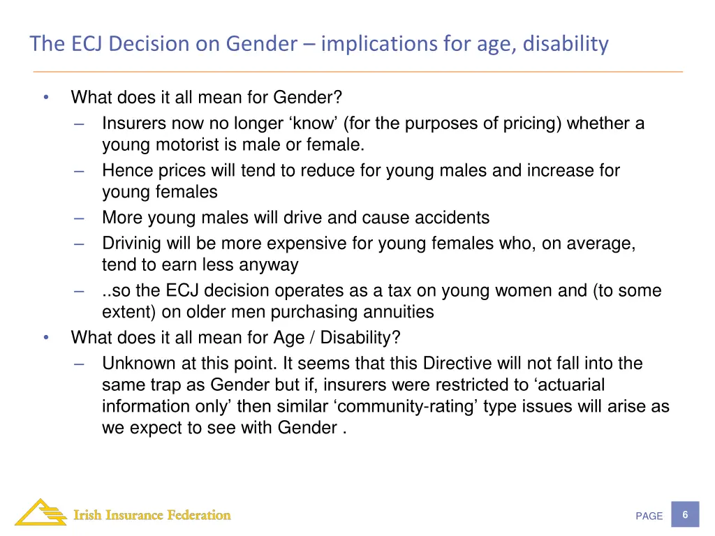 the ecj decision on gender implications 4