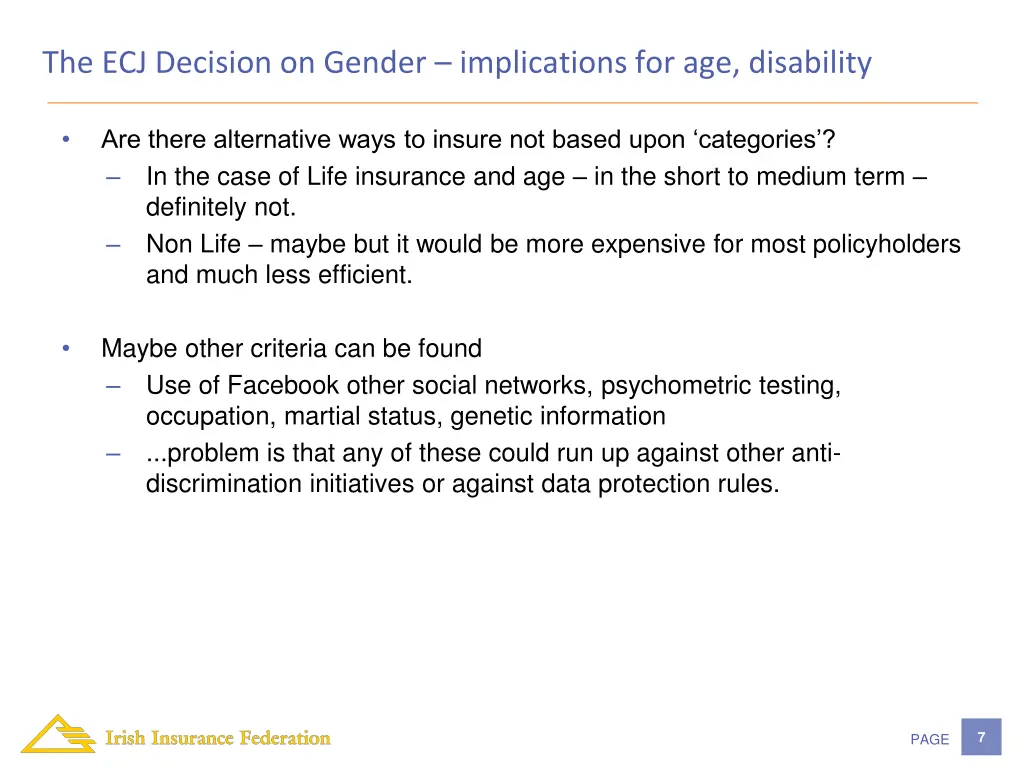 the ecj decision on gender implications 5