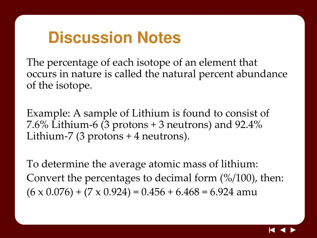 discussion notes 1