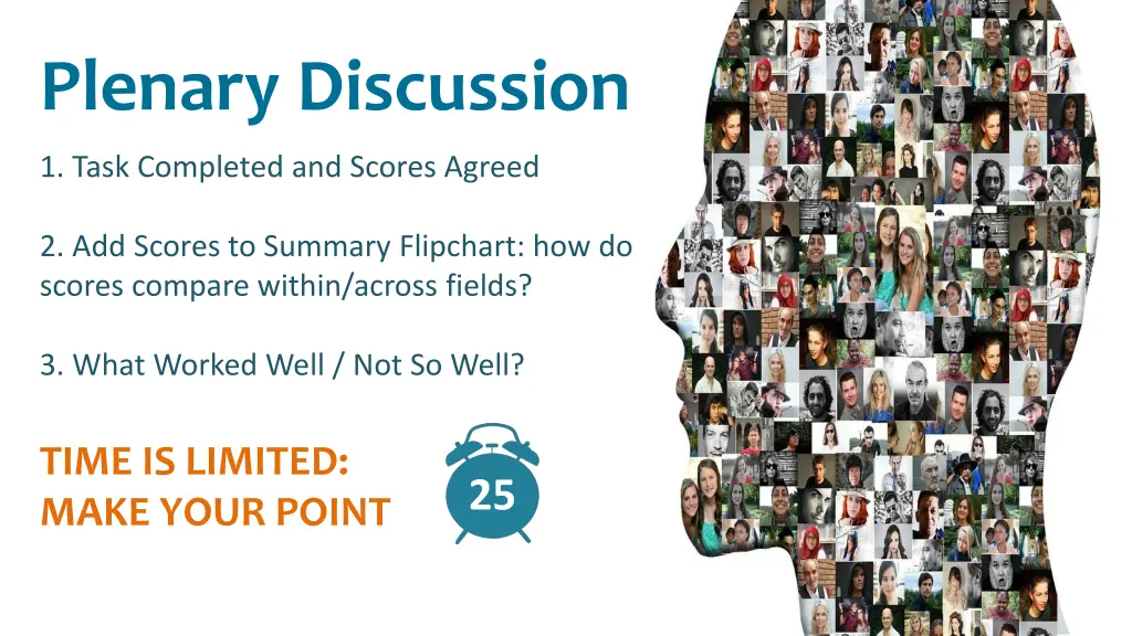 plenary discussion