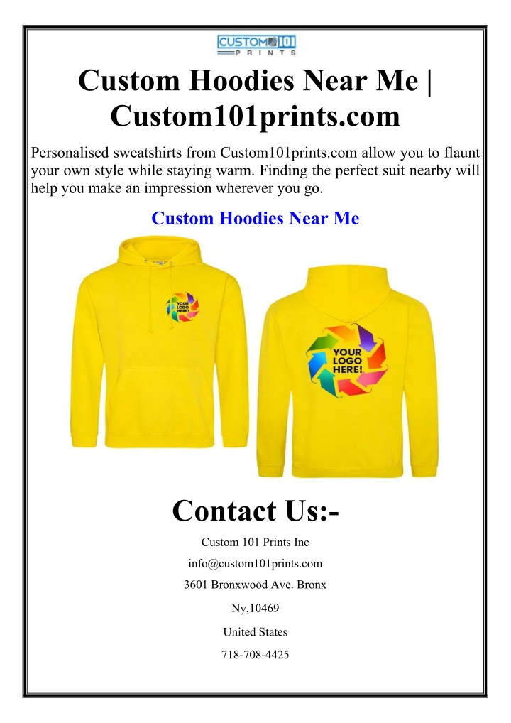 custom hoodies near me custom101prints com