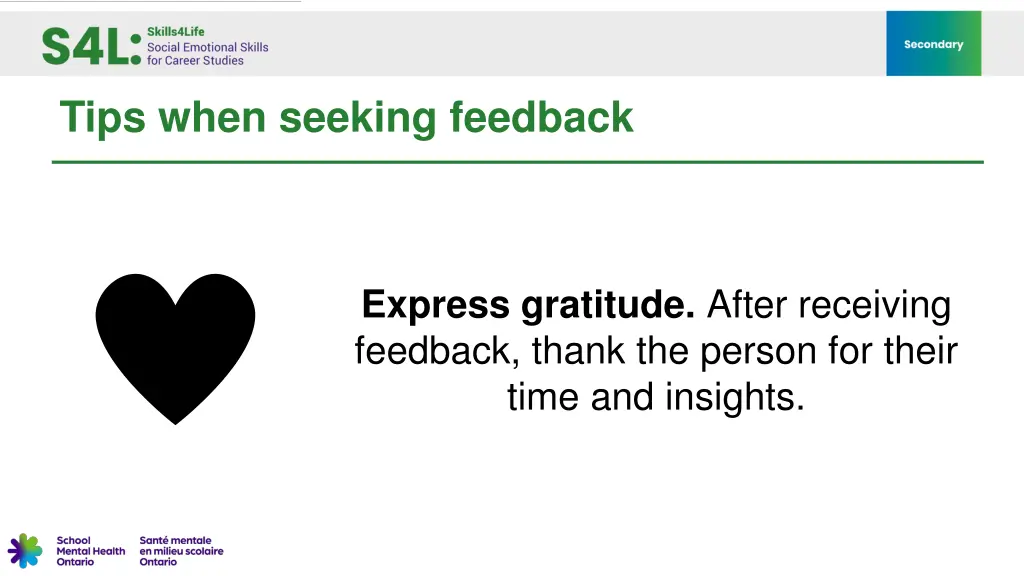tips when seeking feedback 4
